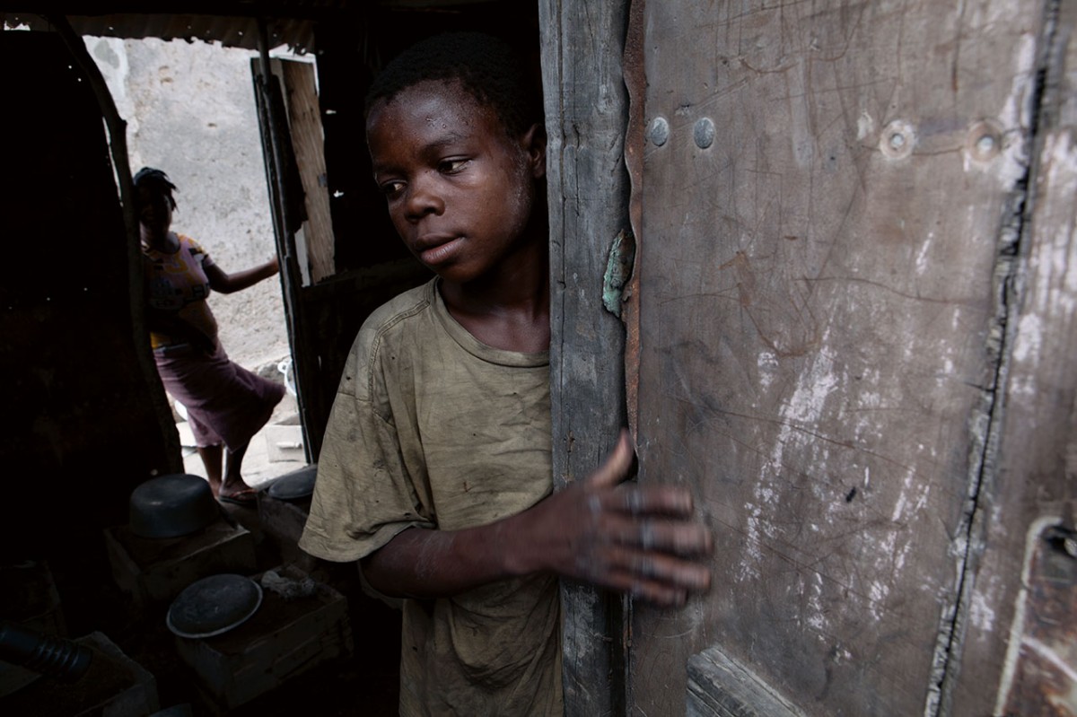 Metal Shop in Haiti