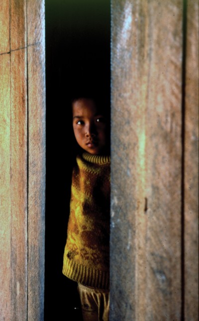 Ted Eugenis – Young Boy in Doorway